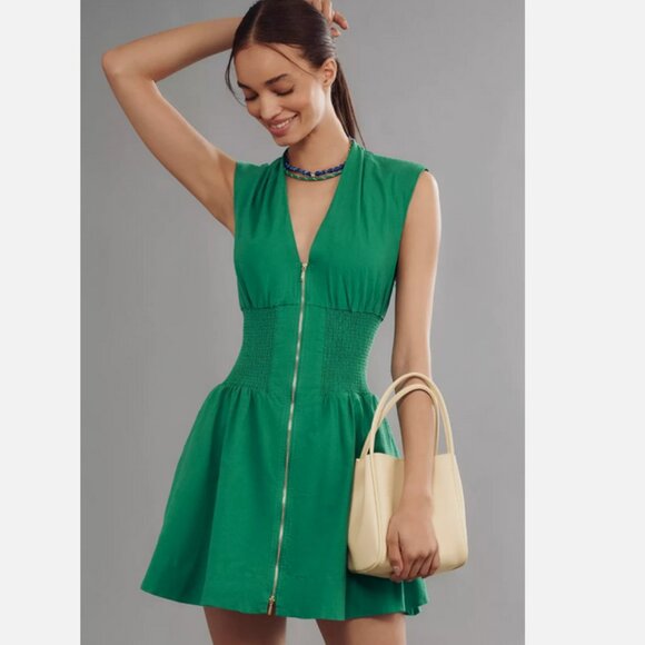 Anthropologie | Dresses | Anthropologie The Tommie Zip Front Mini Shirt Dress Green Size Xxs Nwt 2xs | Poshmark Anthropologie | Dresses | Anthropologie The Tommie Zip Front Mini Shirt Dress Green Size Xxs Nwt 2xs | Poshmark
